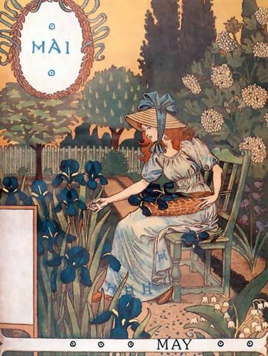 beautiful garden art Grasset