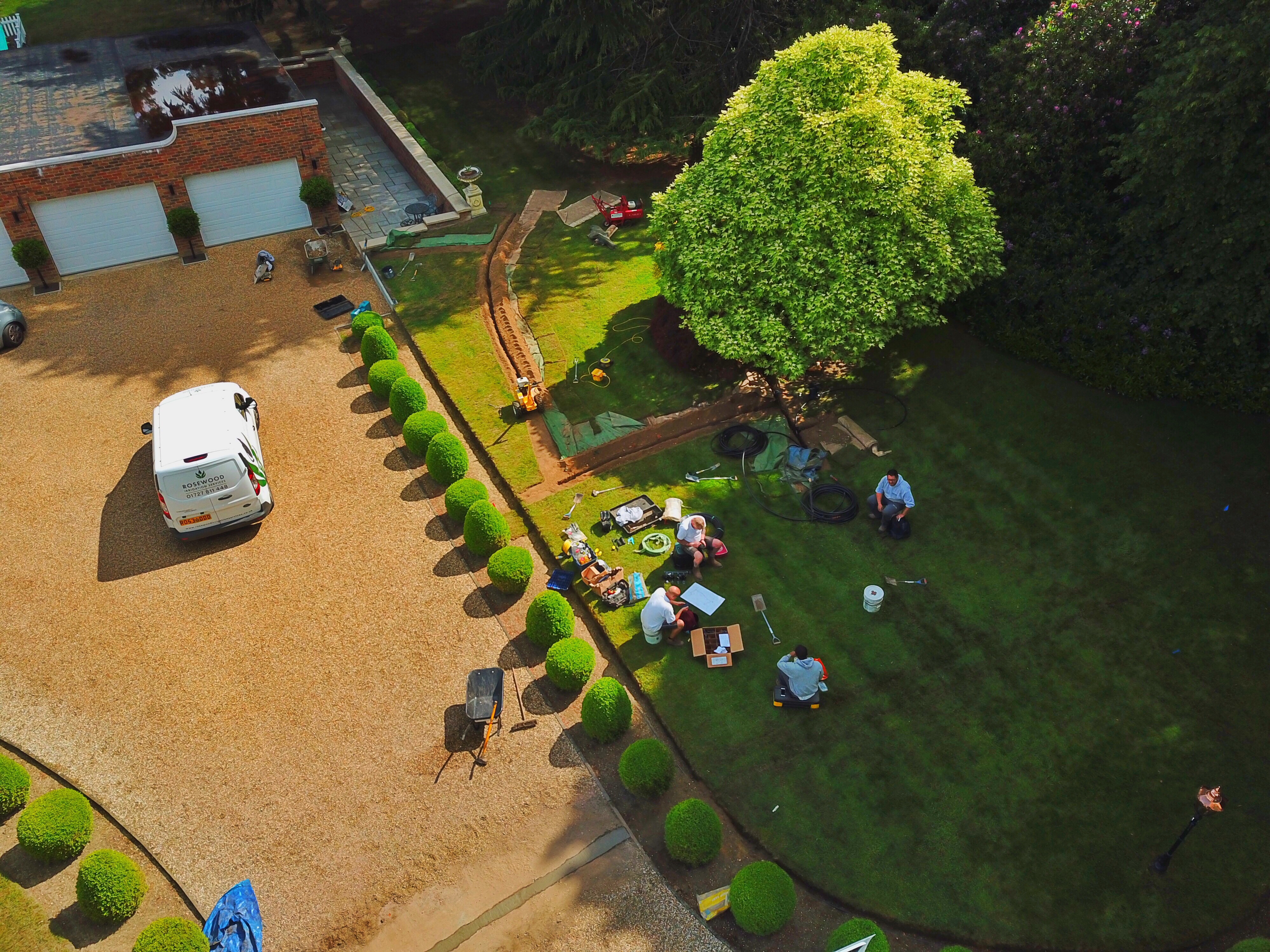 Image-1 lunch Drone captures Rosewood