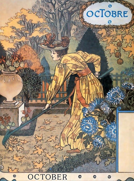 October garden art from Rosewood - Grasset's Belle Jardiniere