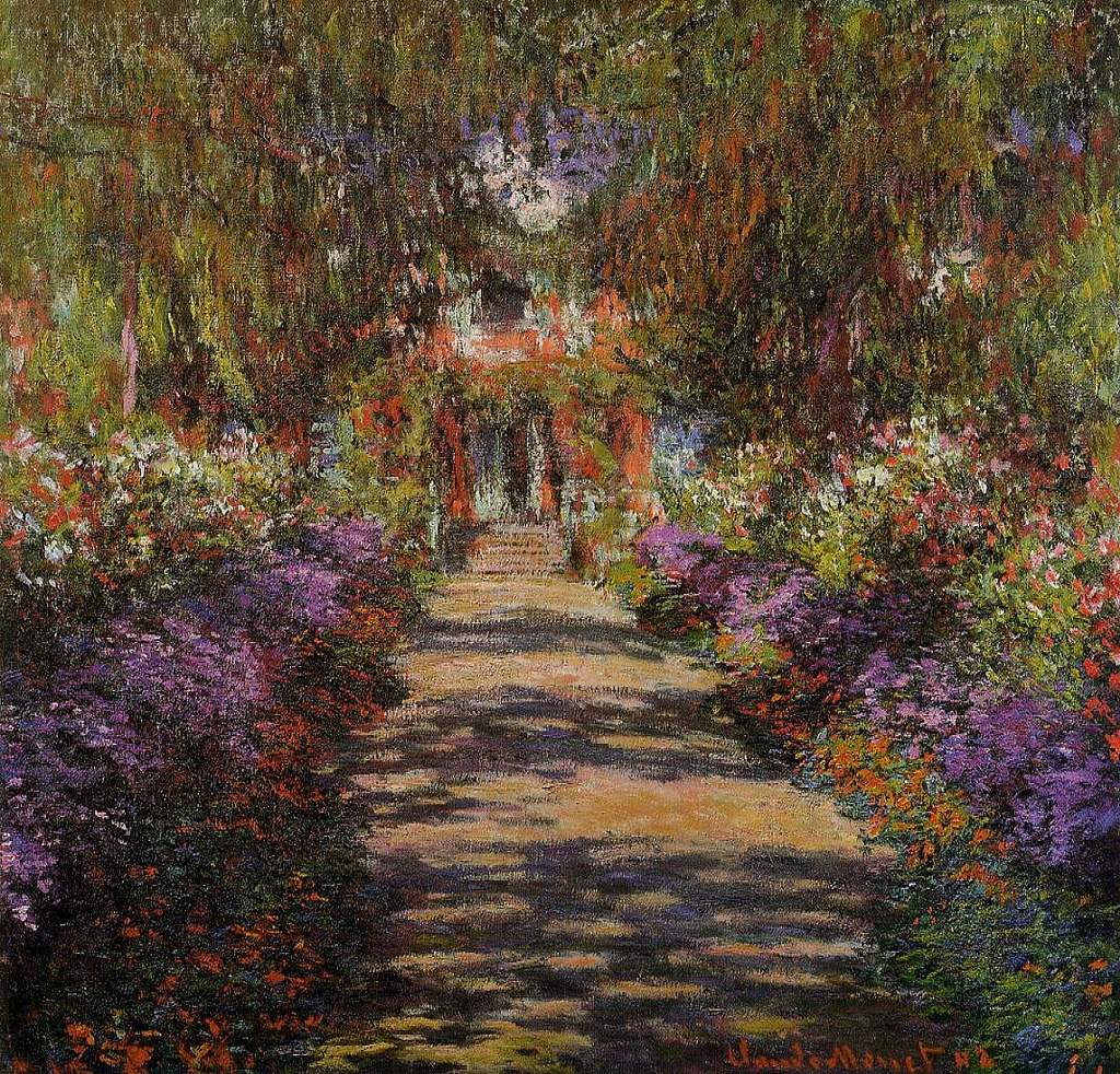 Art and the Garden at Giverny: we share Monet's beautiful painting